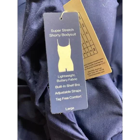 Brand New Gap Body Women's Size Large Bodysuit One Piece Super Stretch Shorty - Picture 5 of 7